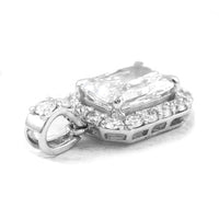 2.49 Carats Lab Grown Diamond 14K Gold Pendant