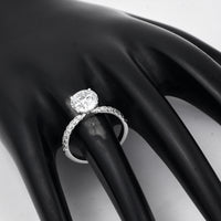 2.11 Carats Lab Grown Diamond 14K Gold Ring