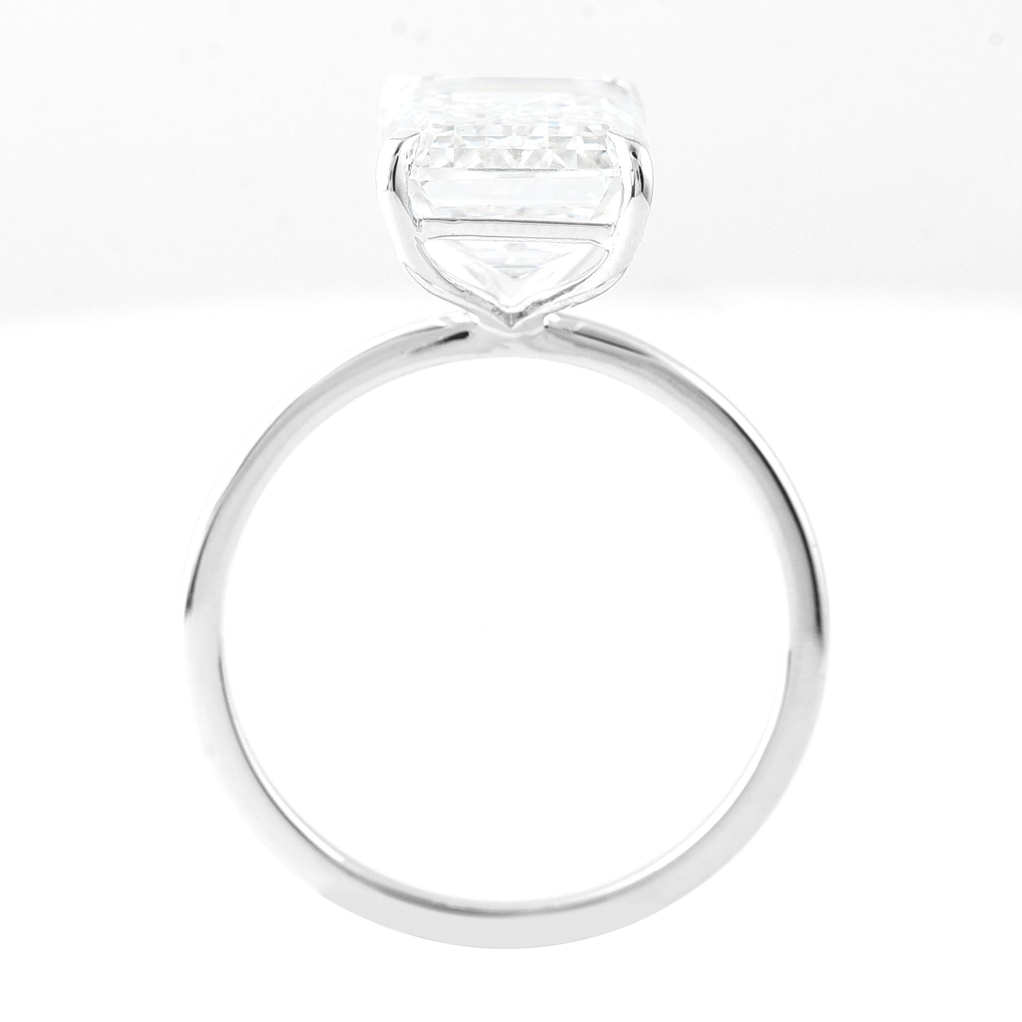 5.06 Carats Lab Grown Diamond 14K Gold Ring