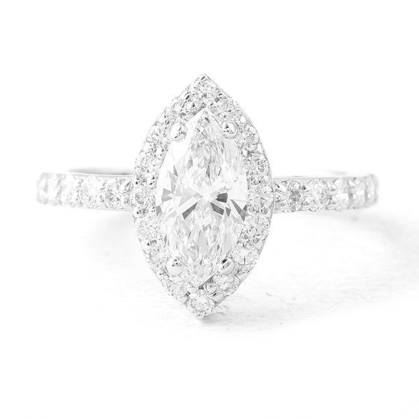 2.00 Carats Lab Grown Diamond 14K Gold Ring