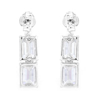 4.27 Carats Lab Grown Diamond 14K Gold Earrings