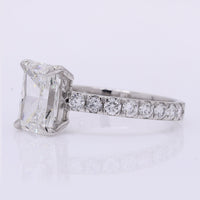 2.48 Carats Lab Grown Diamond 950 Platinum Ring