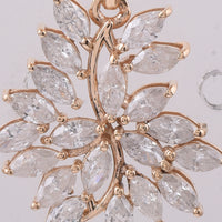 1.04 Ct Marquise Natural Diamond 14K Gold Pendant