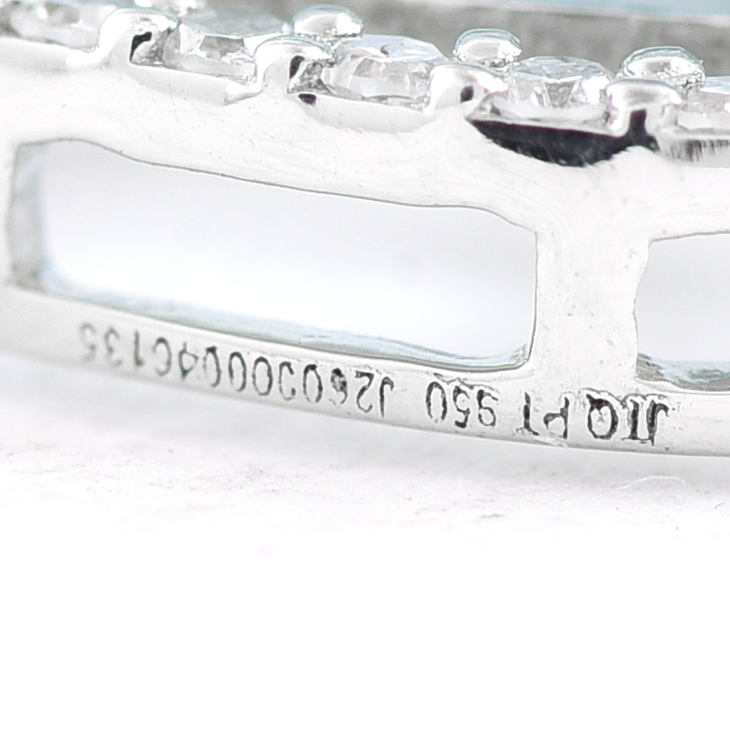 1.28 Ct Pear Mixed Cut Natural Aquamarine 950 Platinum Pendant