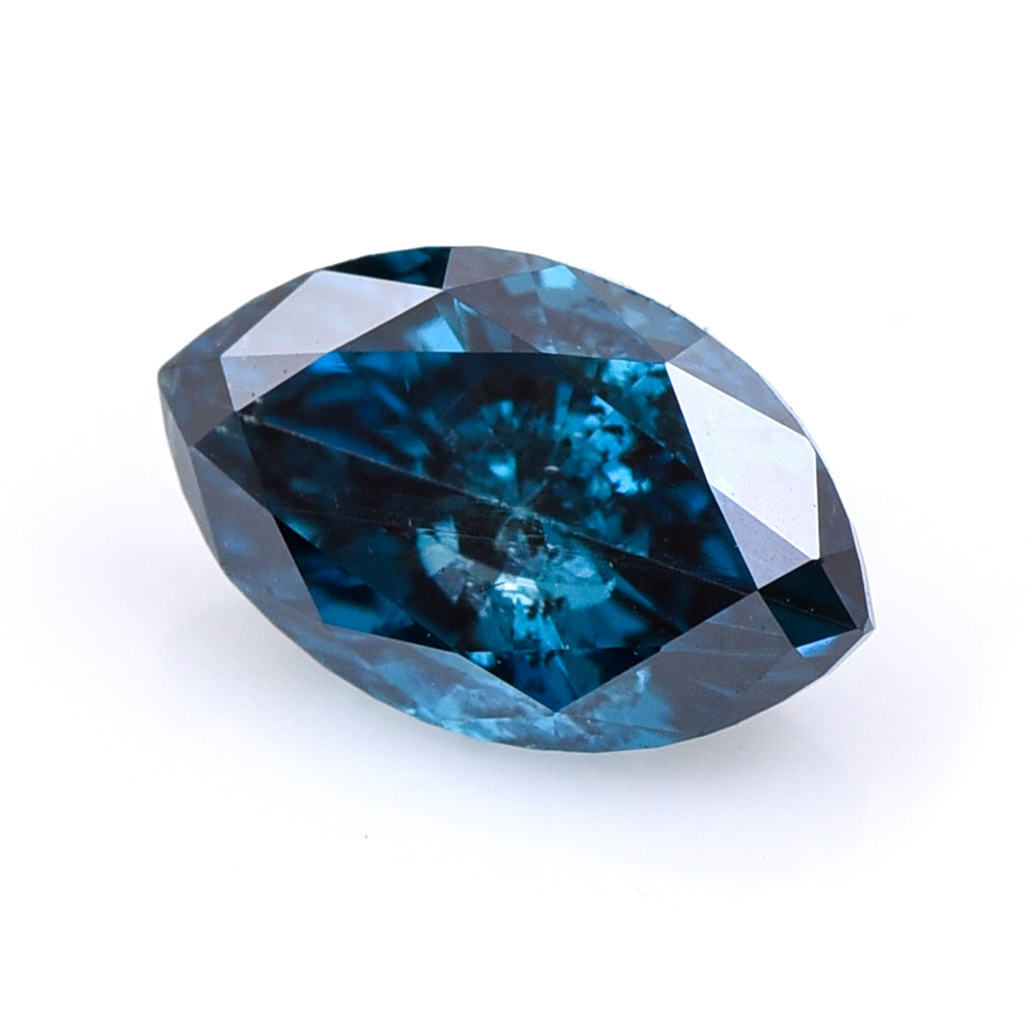 0.39 Blue Diamond Marquise Loose Diamond