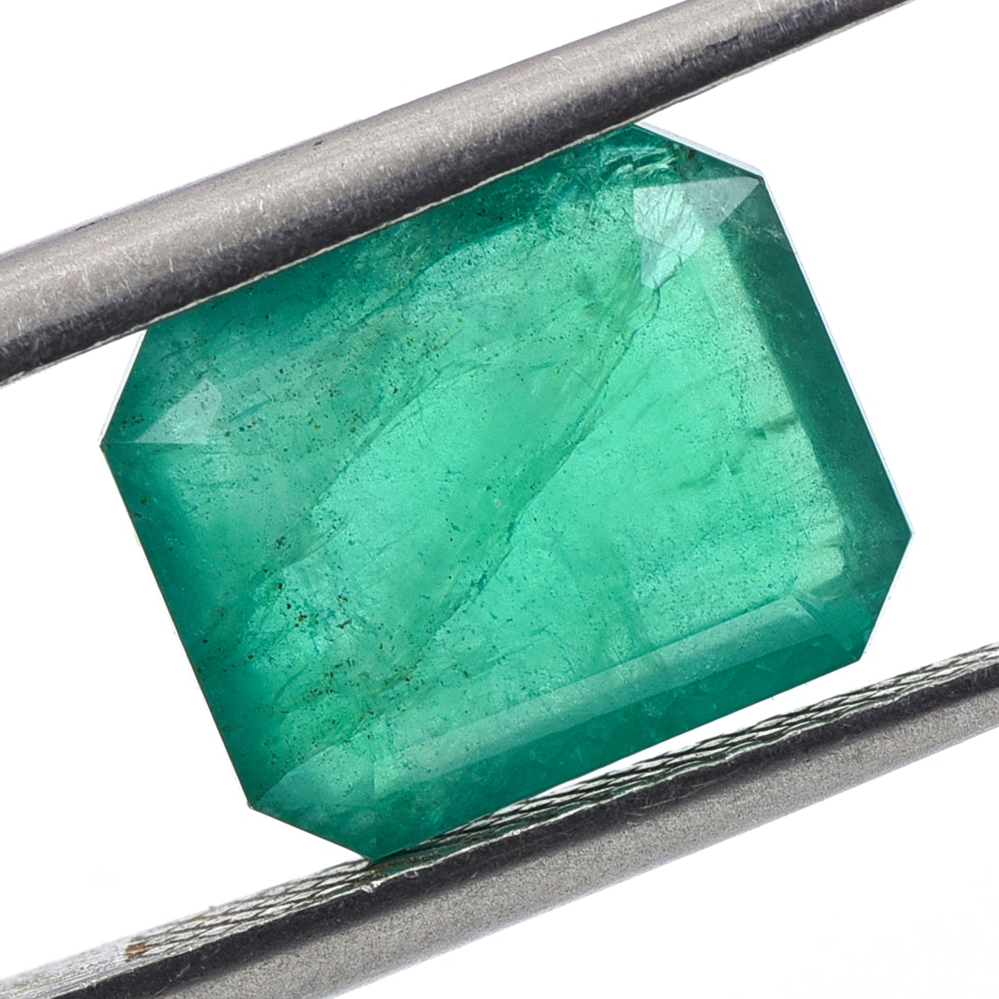 3.47 Natural Beryl Emerald Emerald Cut Gemstone
