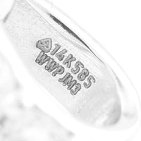 2.38 Carats Lab Grown Diamond 14K Gold Pendant