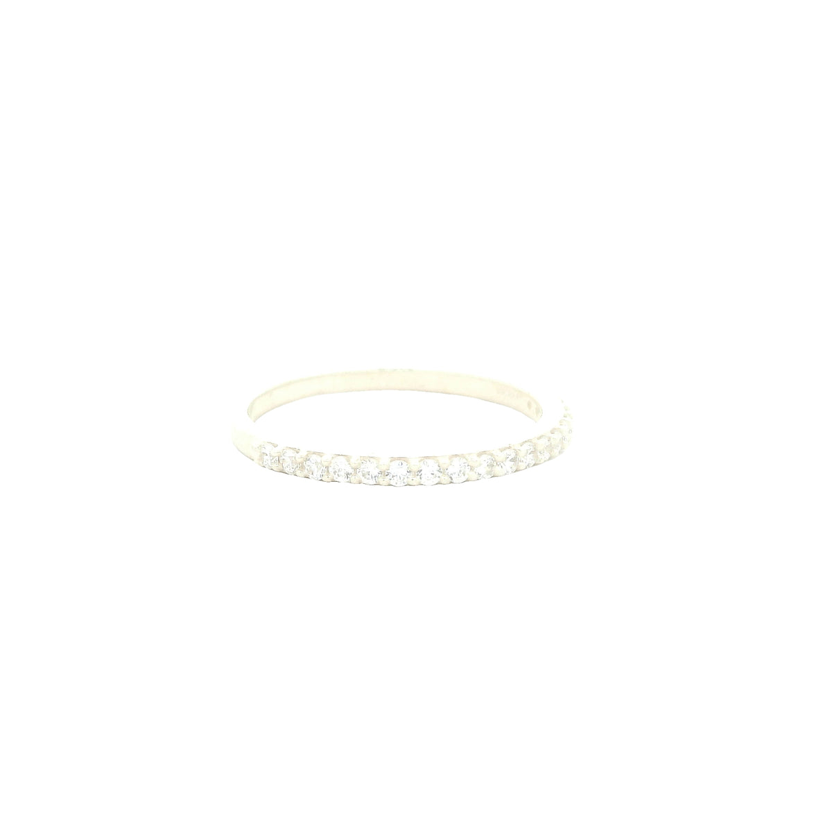 0.68 Ct Cubic Zirconia 925 Sterling Silver Ring