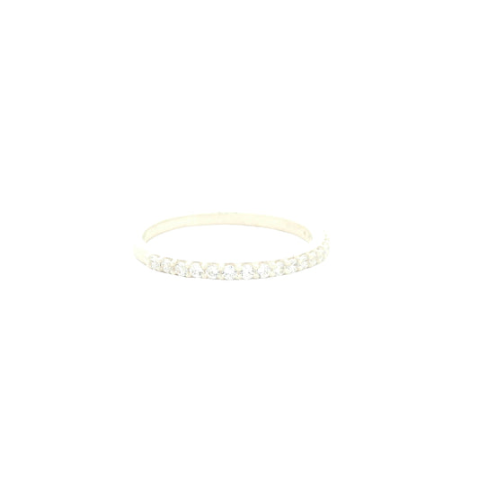 0.68 Ct Cubic Zirconia 925 Sterling Silver Ring