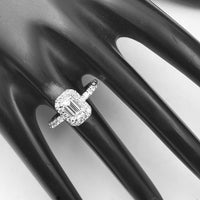 1.89 Carats Lab Grown Diamond 14K Gold Ring