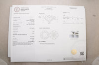 6.27 Carats Lab Grown Diamond 14K Gold Earrings