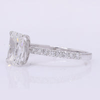 2.29 Carats Lab Grown Diamond 14K Gold Ring