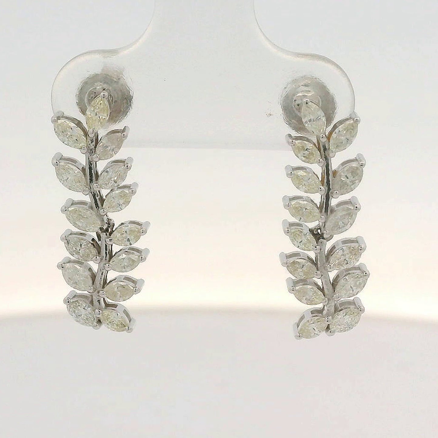 1.03 Ct Marquise Diamond 14K Gold Earrings
