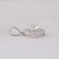 2.08 Carats Lab Grown Diamond 14K Gold Pendant