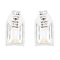 5.68 Carats Lab Grown Diamond 14K Gold Earrings