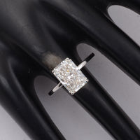 3.05 Carats Lab Grown Diamond 14K Gold Ring
