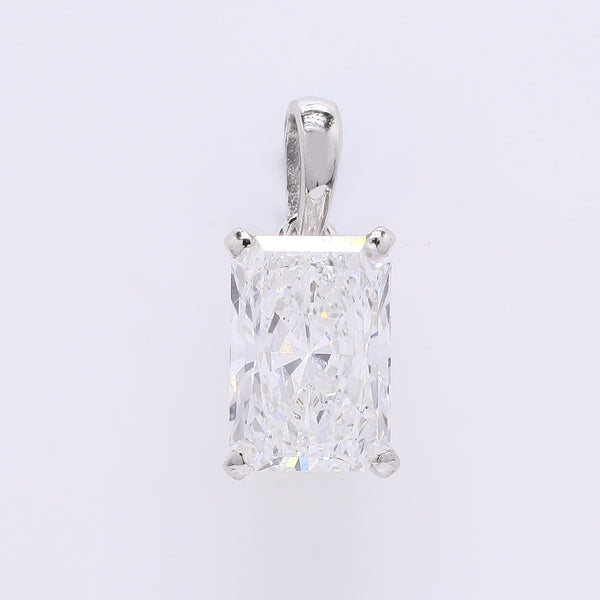 1.88 Carats Lab Grown Diamond 950 Platinum Pendant