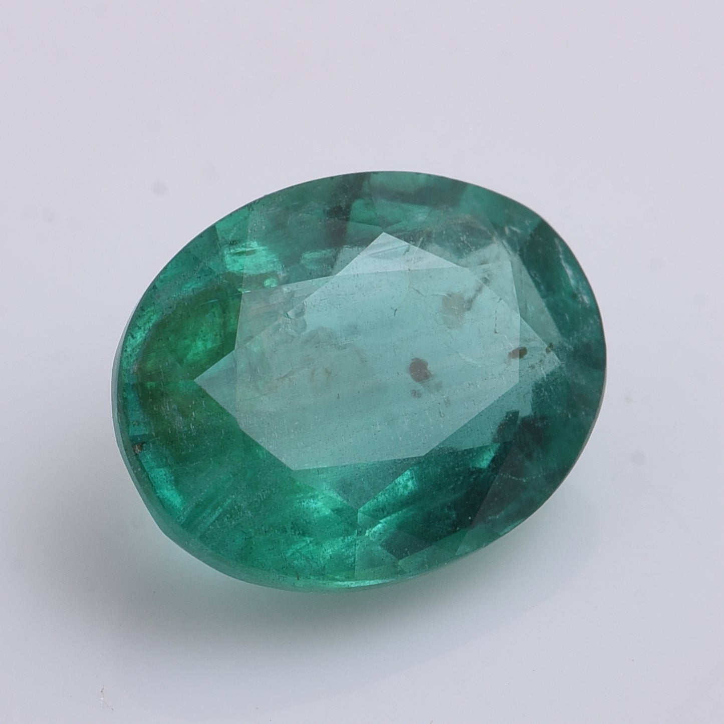 2.24 Natural Beryl Emerald Oval Mixed Cut Gemstone