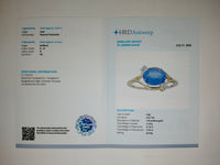 2.18 Ct Oval Natural Tanzanite 14K Gold Ring