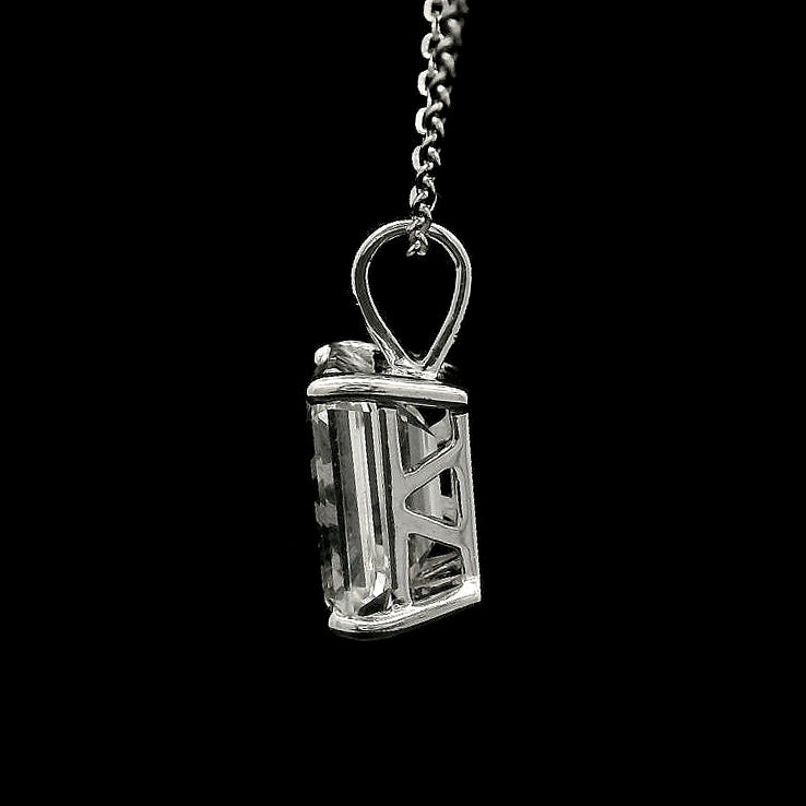 2.01 Carats Lab Grown Diamond 14K Gold Pendant