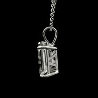 2.01 Carats Lab Grown Diamond 14K Gold Pendant