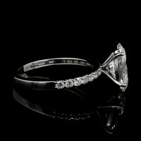 2.84 Carats Lab Grown Diamond 14K Gold Ring