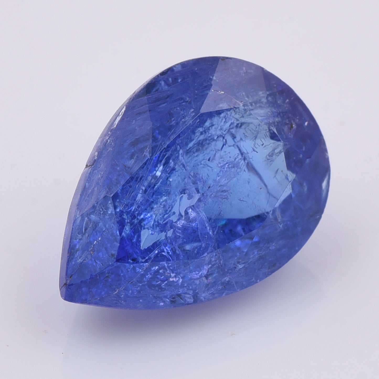5.11 Natural Zoisite Tanzanite Pear Mixed Cut Gemstone