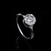 2.56 Carats Lab Grown Diamond 14K Gold Ring