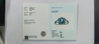 1.42 Ct Oval Mixed Cut Natural Sapphire 14K Gold Ring