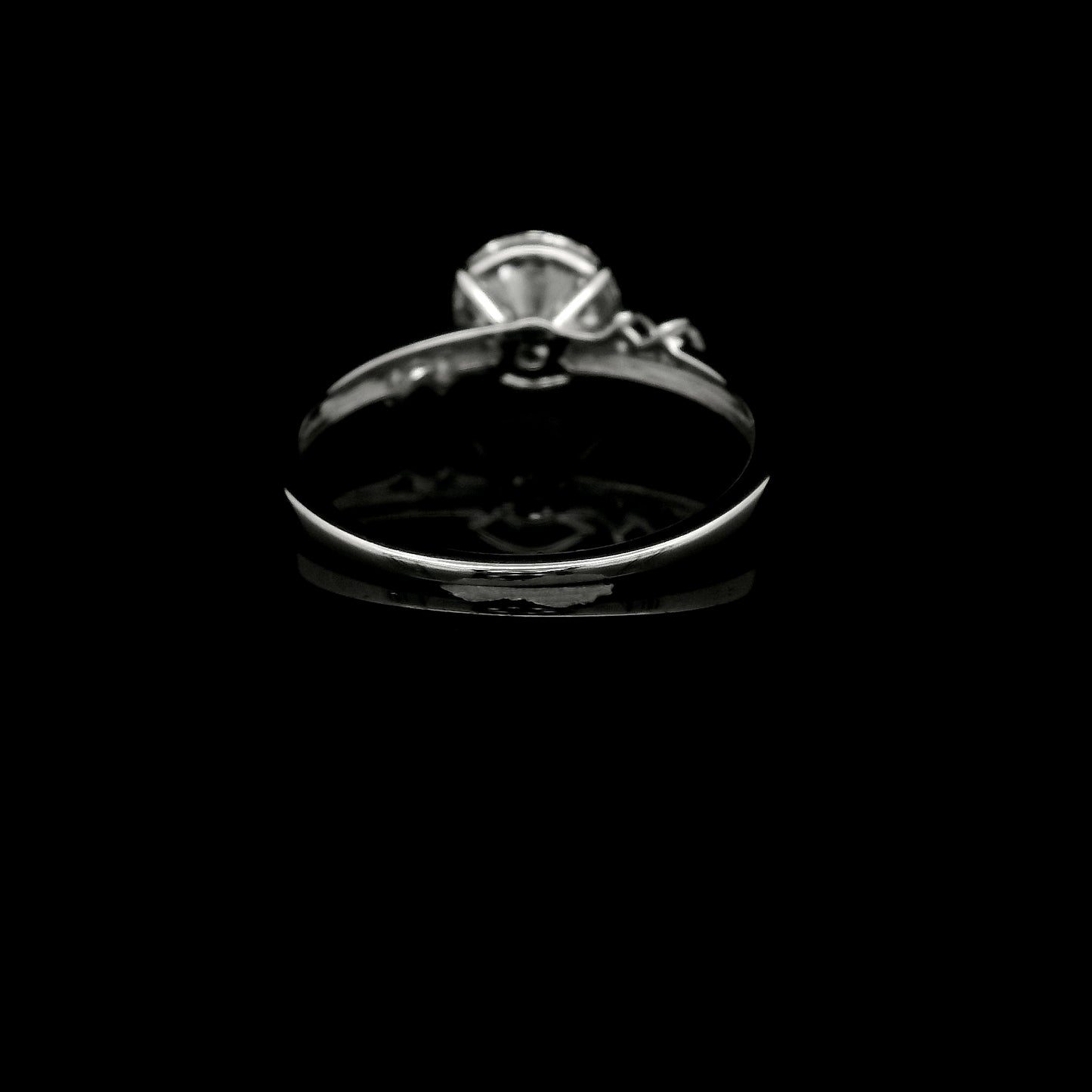 1.66 Ct Round Lab Grown Diamond 14K Gold Ring