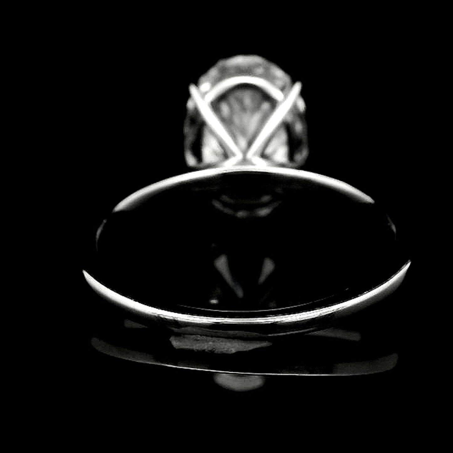 3.15 Carats Lab Grown Diamond 14K Gold Ring