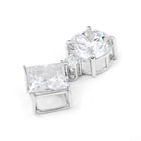 3.54 Carats Lab Grown Diamond 14K Gold Pendant