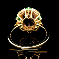 5.65 Ct Cushion Kunzite 14K Gold Ring