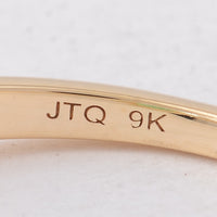 1.58 Ct Round Emerald 9K Gold Ring
