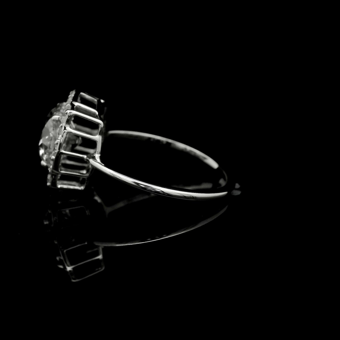 2.53 Carats Lab Grown Diamond 14K Gold Ring