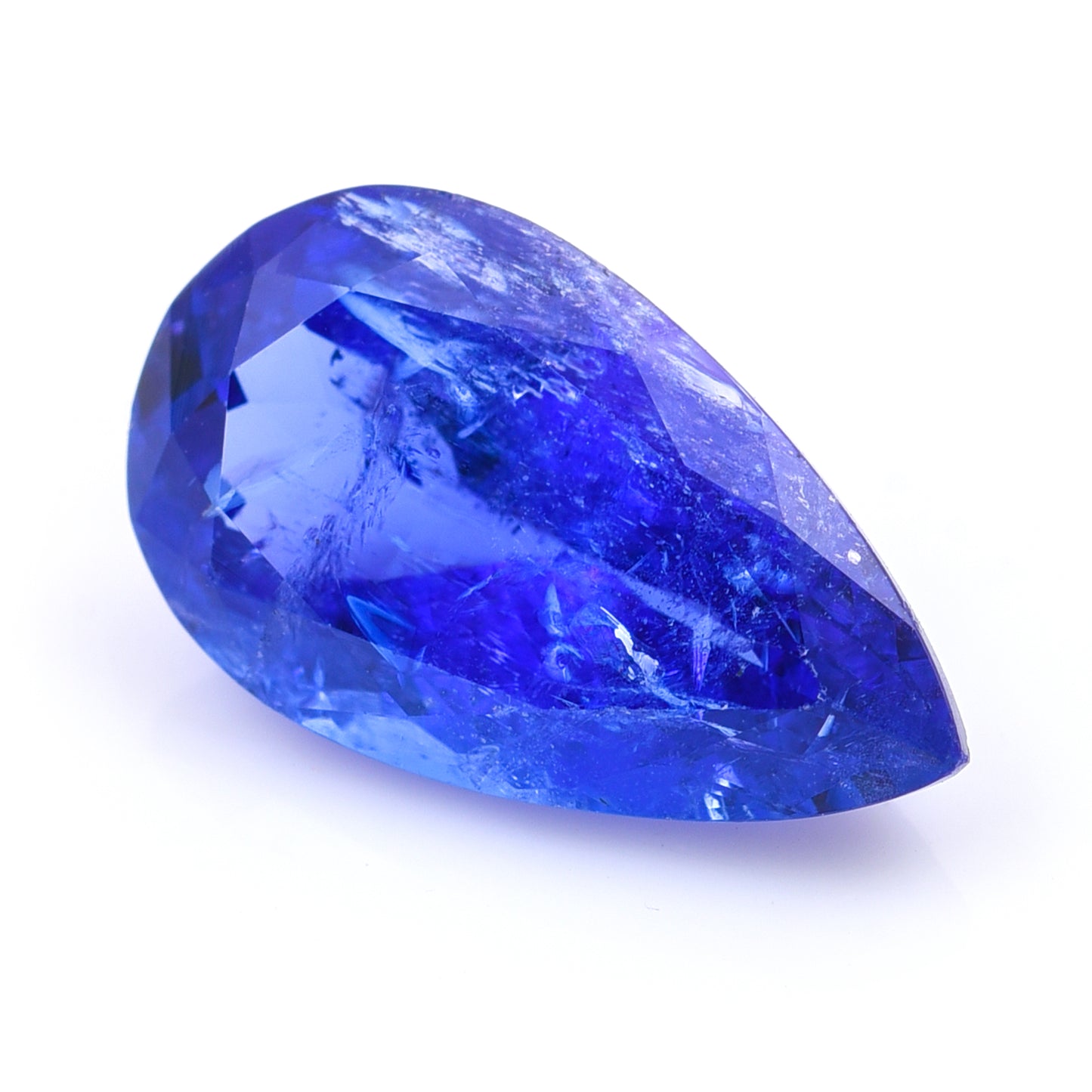 7.84 Natural Zoisite Tanzanite Pear Mixed Cut Gemstone
