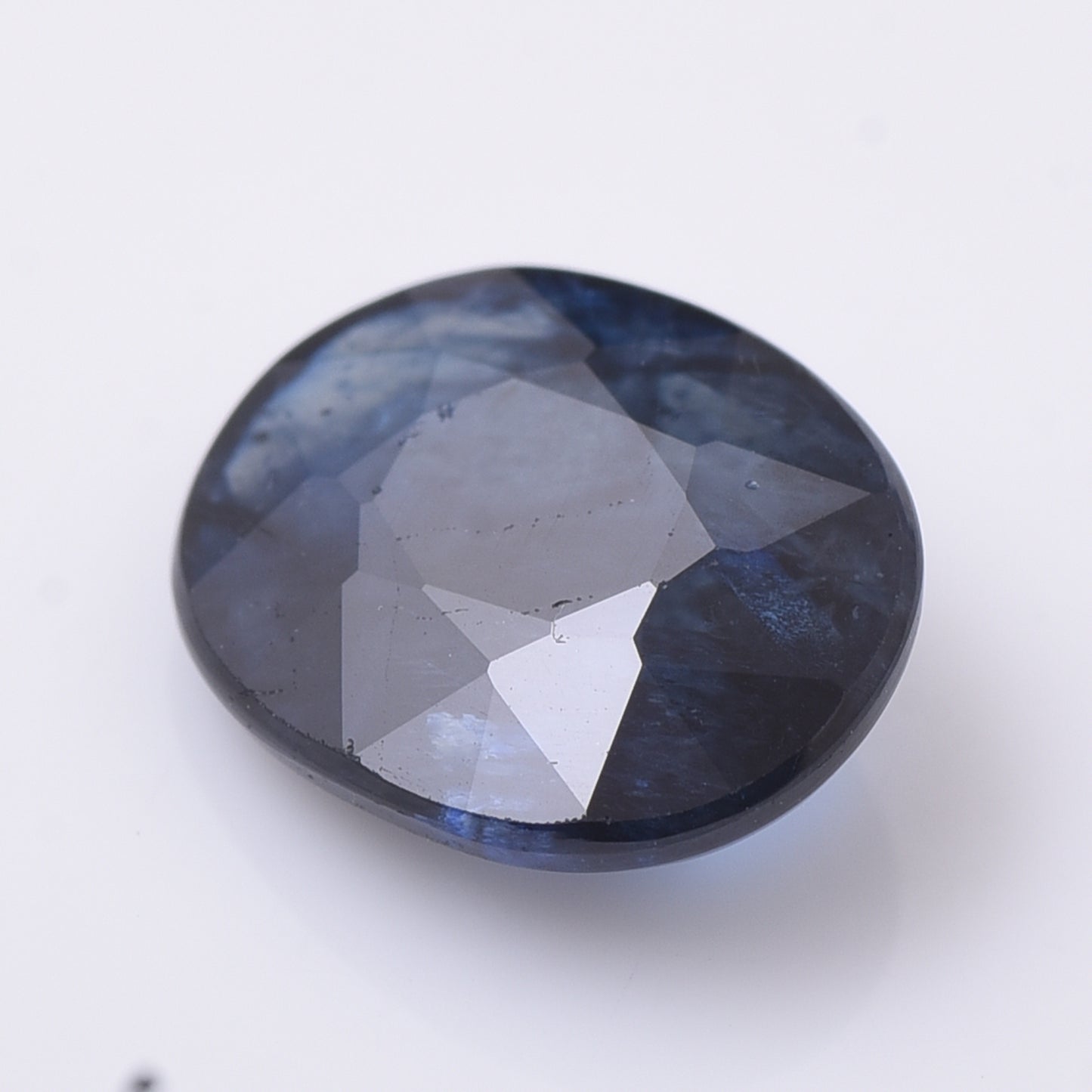 2.92 Natural Corundum Sapphire Oval Mixed Cut Gemstone