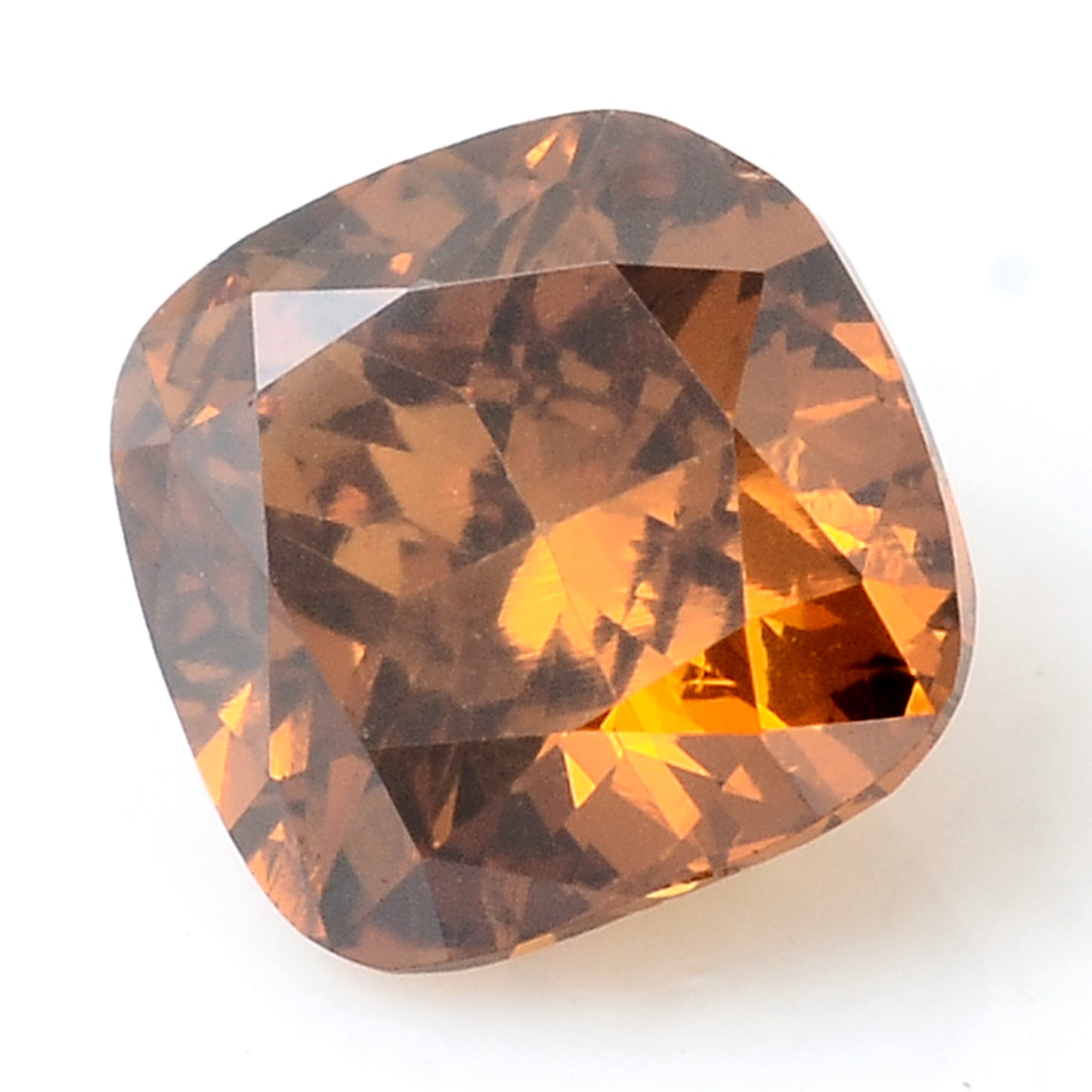 0.40 Carat Red Diamond Cushion Loose Gemstone