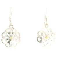 2.84 Ct Peridot 925 Sterling Silver Earrings