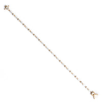 2.82 Carats Lab Grown Diamond 14K Gold Bracelet