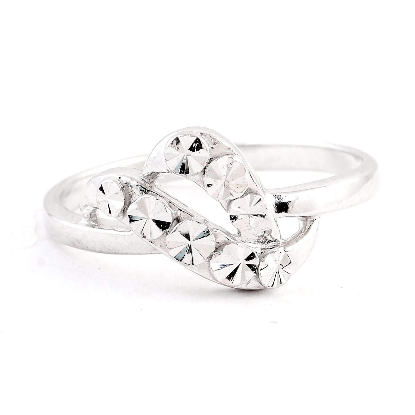 0.00 Ct Plain 925 Sterling Silver Ring