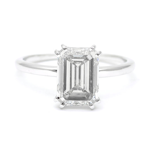 3.05 Carats Lab Grown Diamond 14K Gold Ring