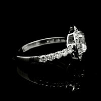 2.32 Carats Lab Grown Diamond 14K Gold Ring