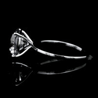 4.09 Carats Lab Grown Diamond 14K Gold Ring