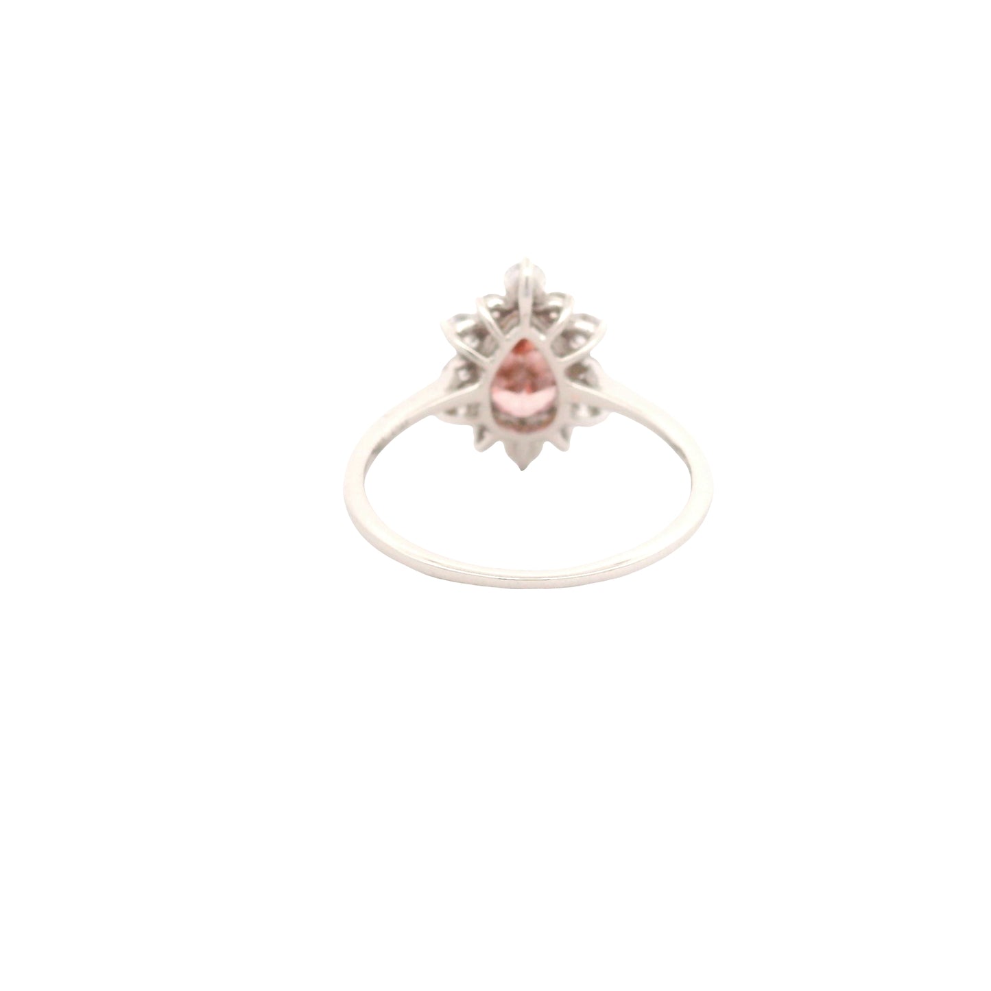 1.60 Carats Pink Lab Grown Diamond 14K Gold Ring