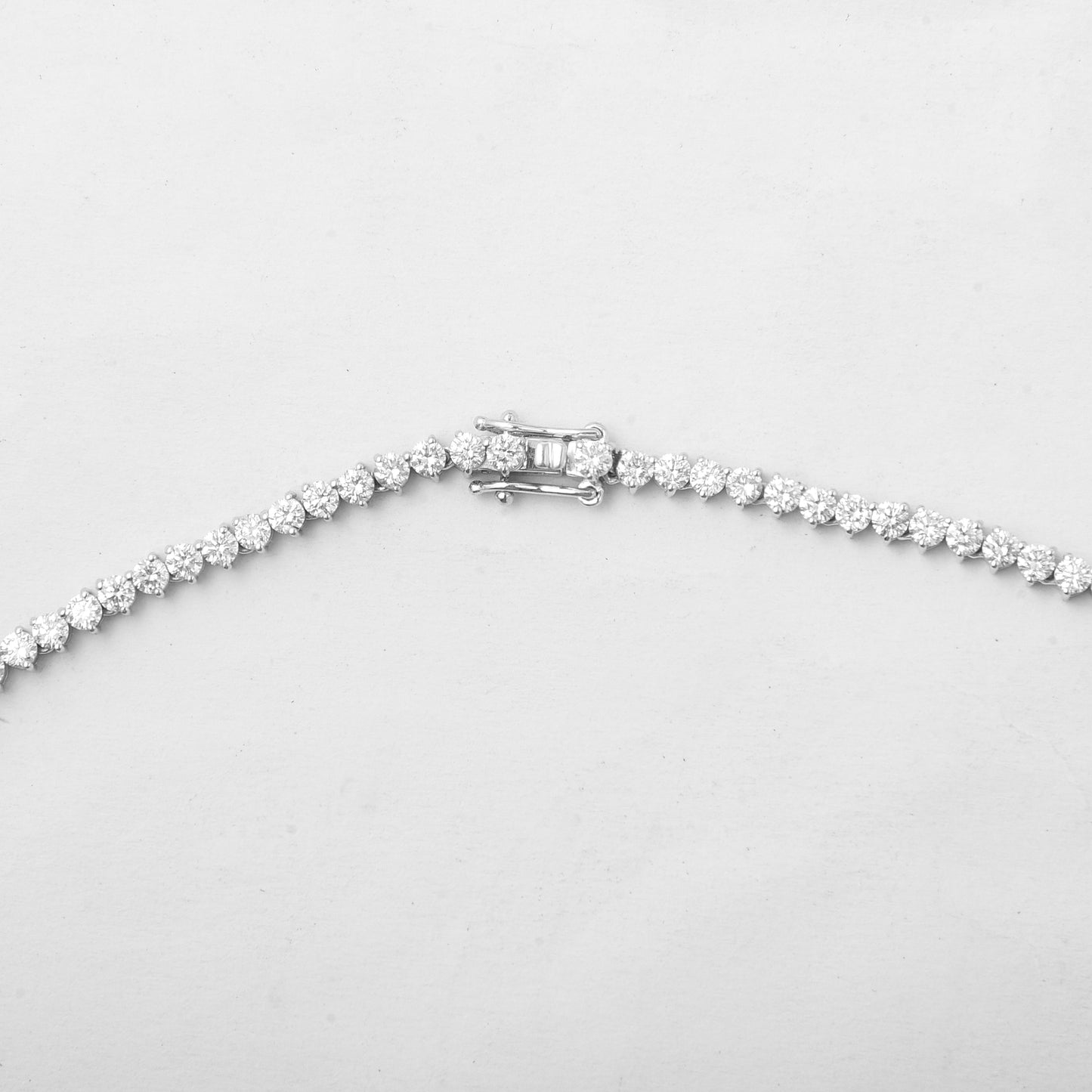 10.00 Ct Round Lab Grown Diamond 14K Gold Necklace