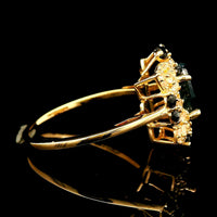 2.49 Ct Oval Sapphire 14K Gold Ring
