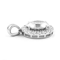 2.55 Carats Lab Grown Diamond 14K Gold Pendant