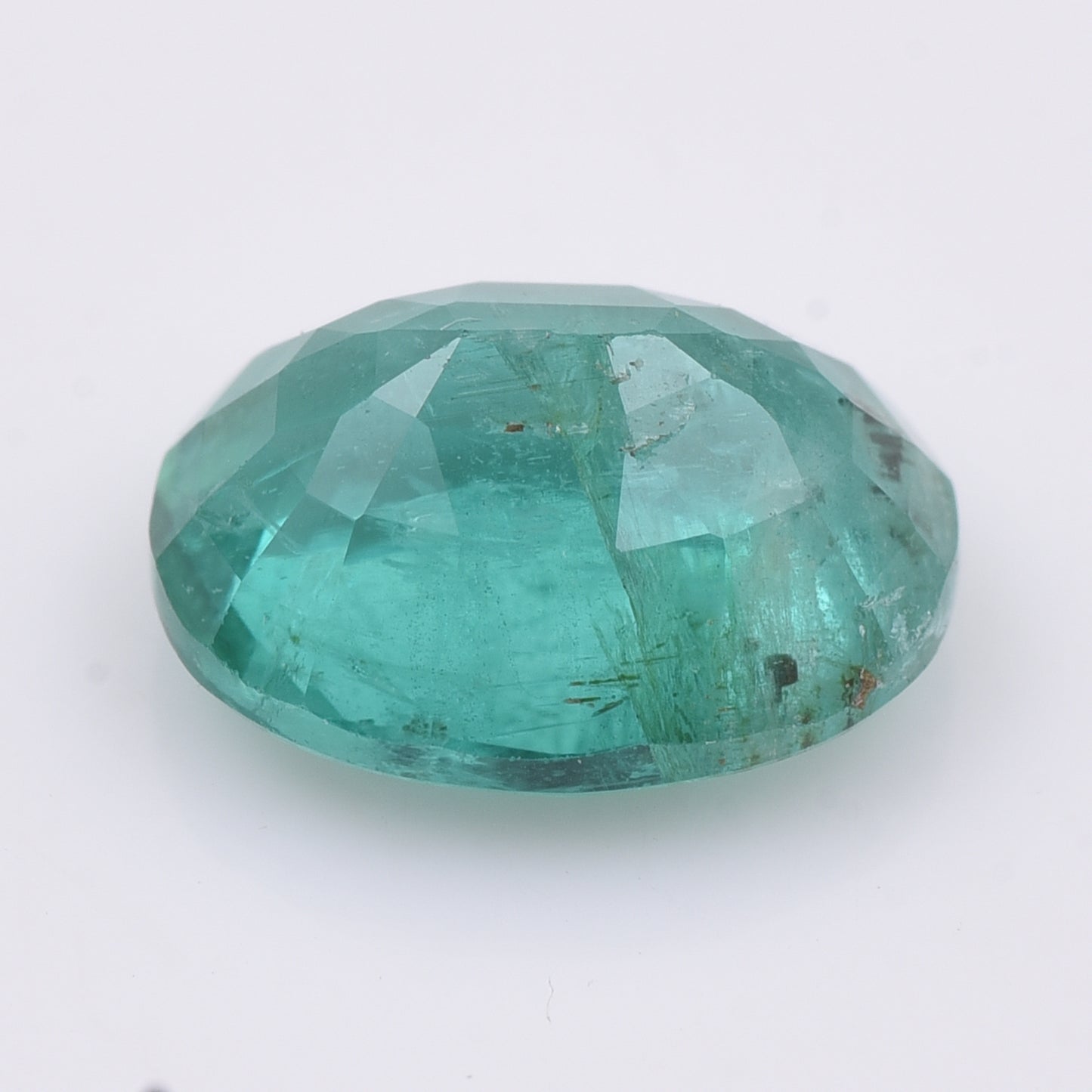 1.85 Natural Beryl Emerald Oval Mixed Cut Gemstone