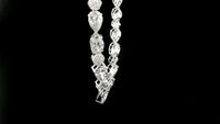 47.63 Carats Lab Grown Diamond 14K Gold Necklace